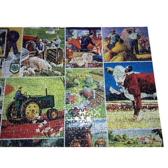 Masterpiece 1000 piece Puzzle "Farmland Collage" - Picture 5 of 11